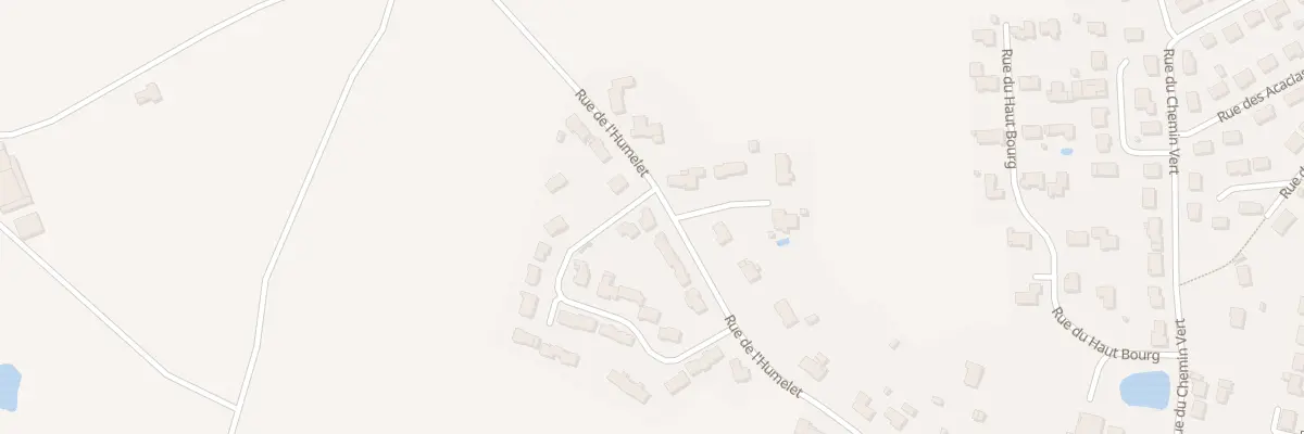 Plan du 37 Rue de l’Humelet Terves à Bressuire