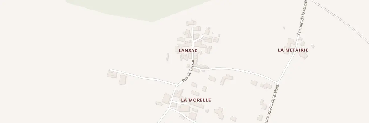 Plan du 5 Rue de Lansac à Clion