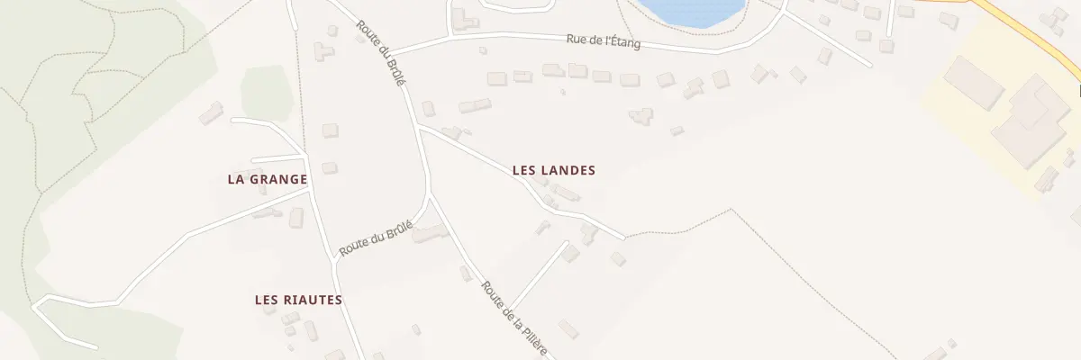Plan du 9 Che des Landes à La Ferrière-aux-Étangs