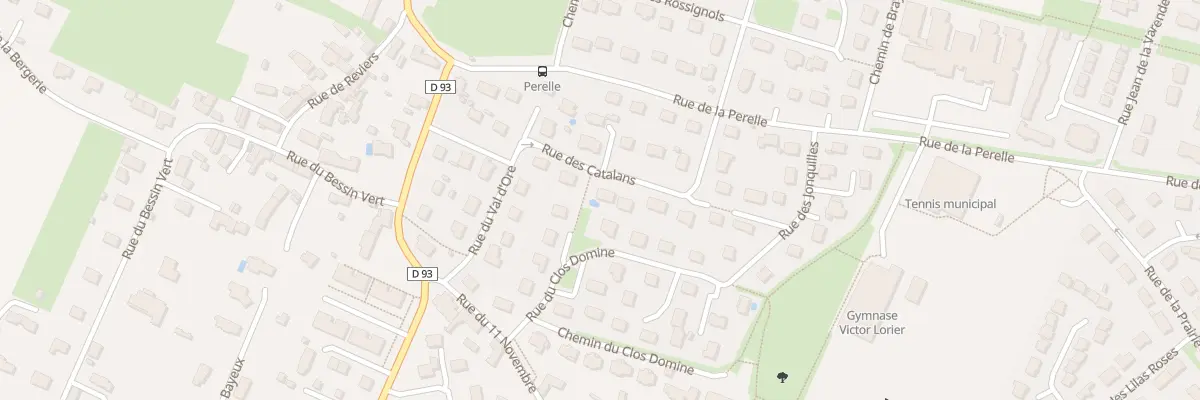 Plan du 15 Rue Catalans à Thue et Mue