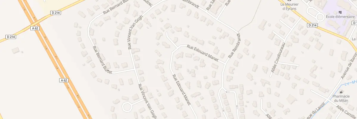 Plan du 27 Rue Edouard Manet à Saint-Médard-d’Eyrans