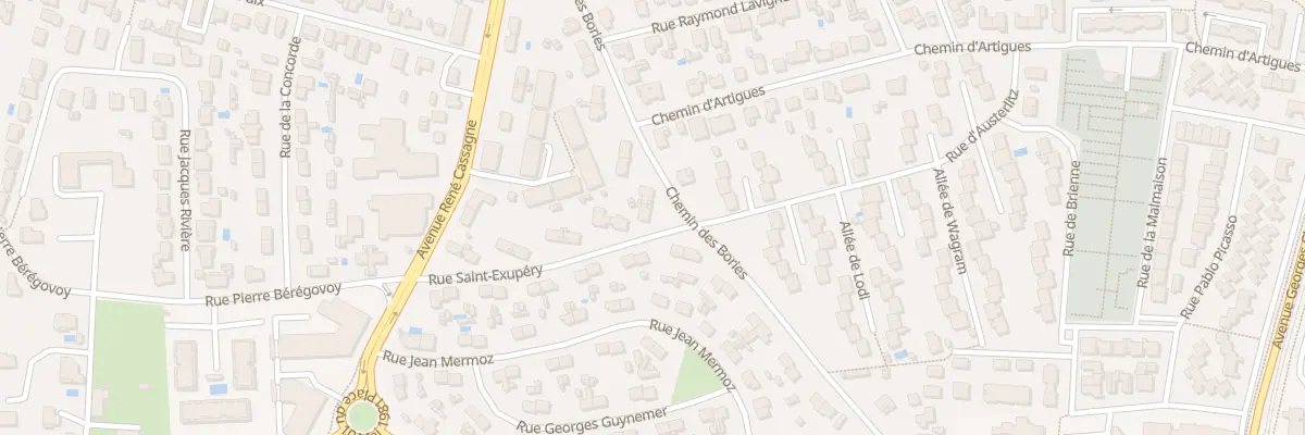 Plan du 18 Rue Saint-Exupéry à Cenon