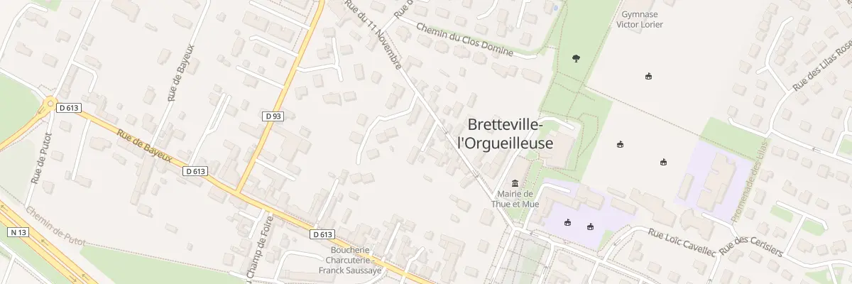 Plan du 6 Imp des Bouvreuils à Thue et Mue