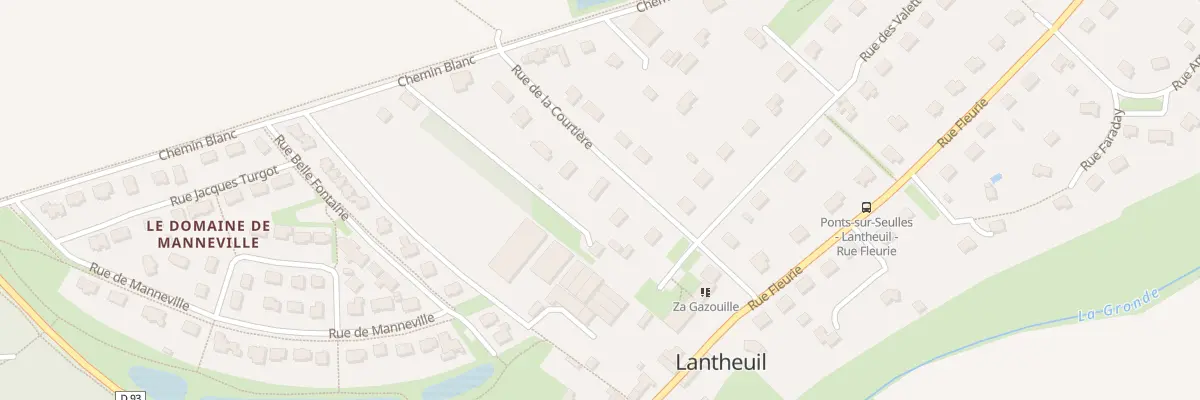 Plan du 7 Rue de la Courtière à Ponts sur Seulles