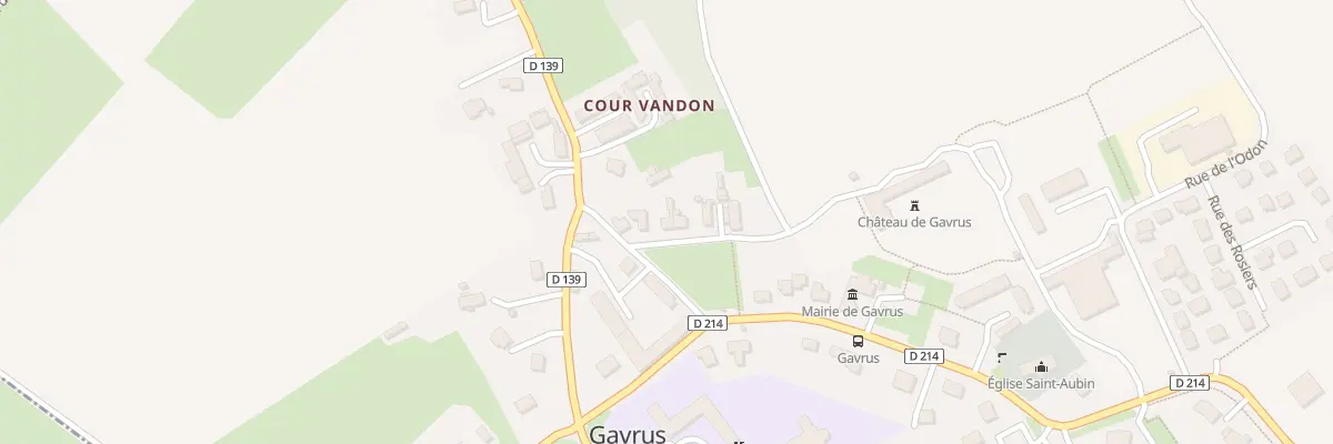 Plan du 13 Pl Royal Welch Fusiliers à Gavrus