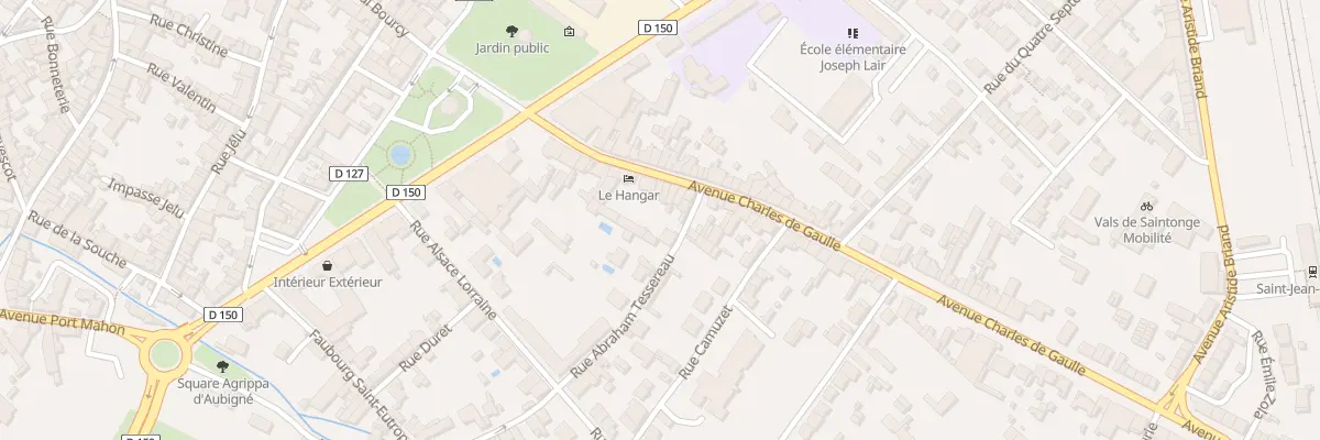 Plan du 18 Av Charles de Gaulle à Saint-Jean-d’Angély