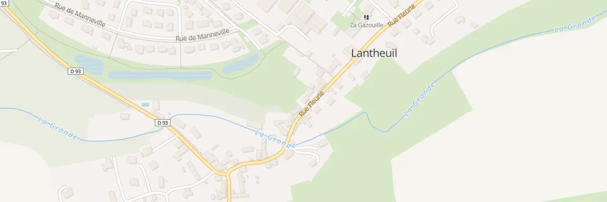 Plan du 23 Rue Fleurie à Ponts sur Seulles