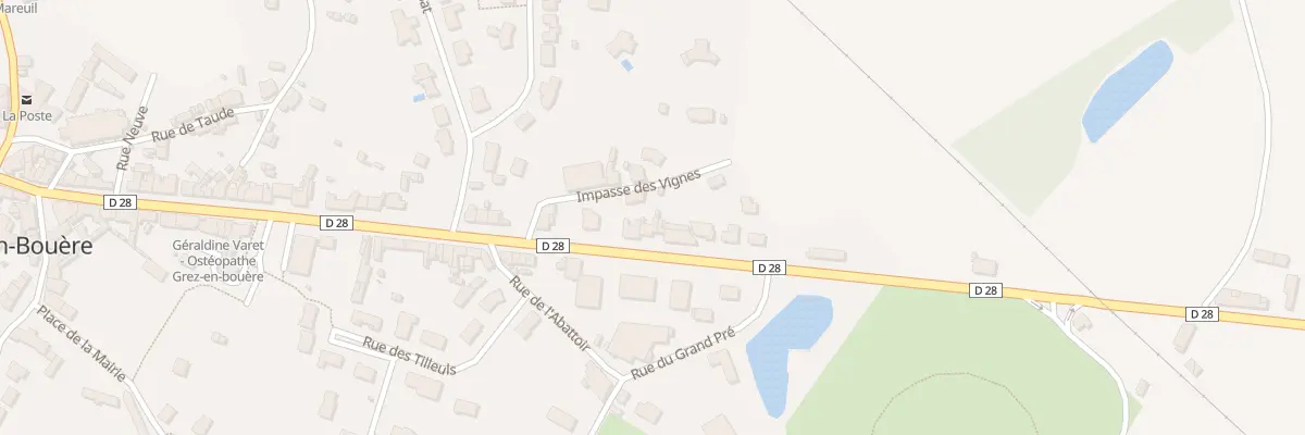 Plan du 63 Rue de la Libération à Grez-en-Bouère
