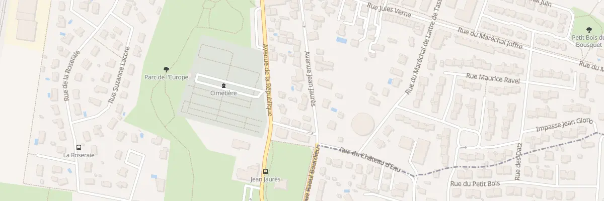 Plan du 59 Av Jean Jaurès à Bassens