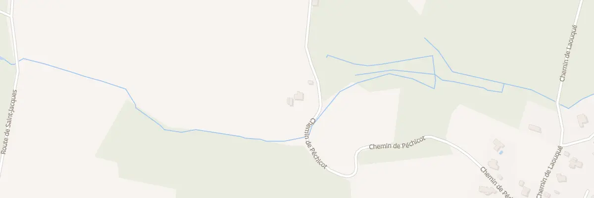 Plan du 517 Che de Péchicot à Benquet