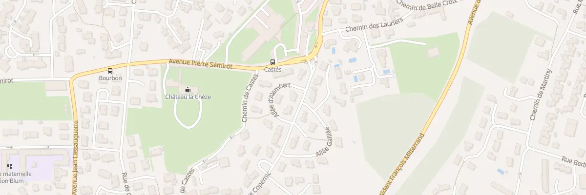 Plan du 4 Rue Copernic à Floirac
