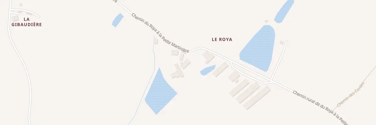 Plan du 5330 Le Roya à Chanteloup