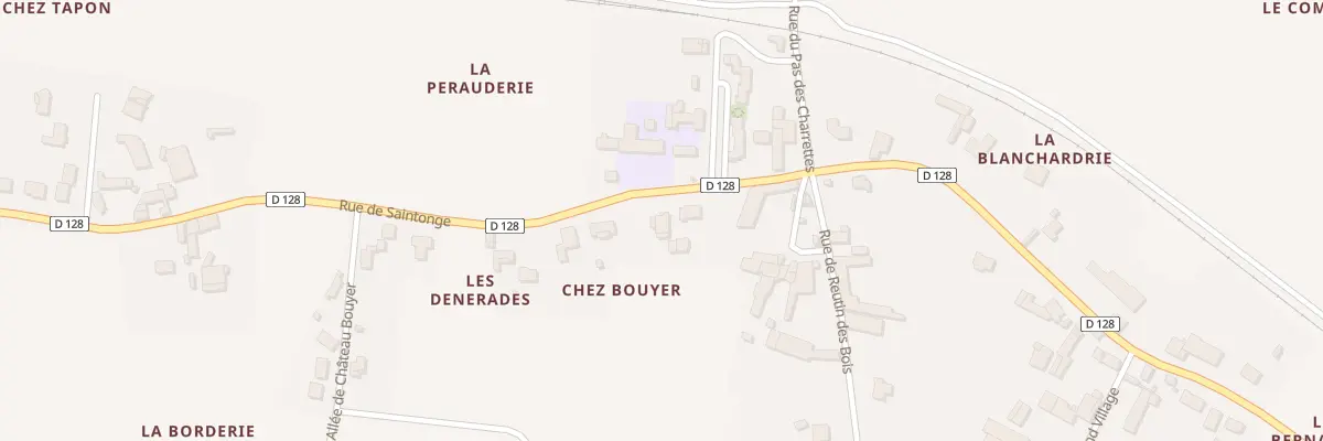 Plan du 56 Rue de Saintonge à Saint-Sever-de-Saintonge