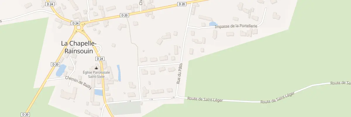 Plan du 2 Rue du Domaine des Charmes à La Chapelle-Rainsouin