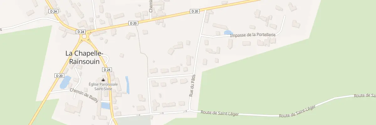 Plan du 4 Rue de la Portellerie à La Chapelle-Rainsouin