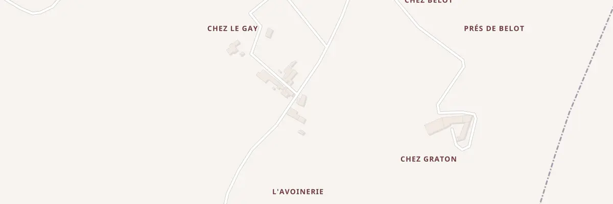 Plan du 74 Rte des Bois à Nieul-le-Virouil