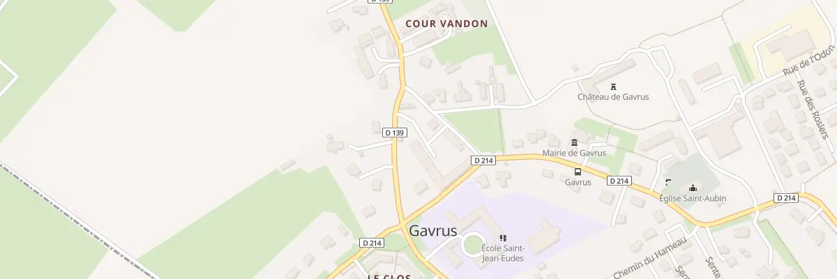 Plan du 5 Pl Royal Welch Fusiliers à Gavrus