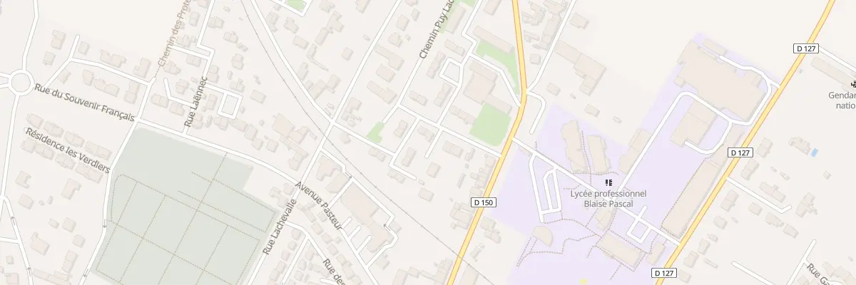 Plan du 5 Rue Antoine de St-Exupéry à Saint-Jean-d’Angély