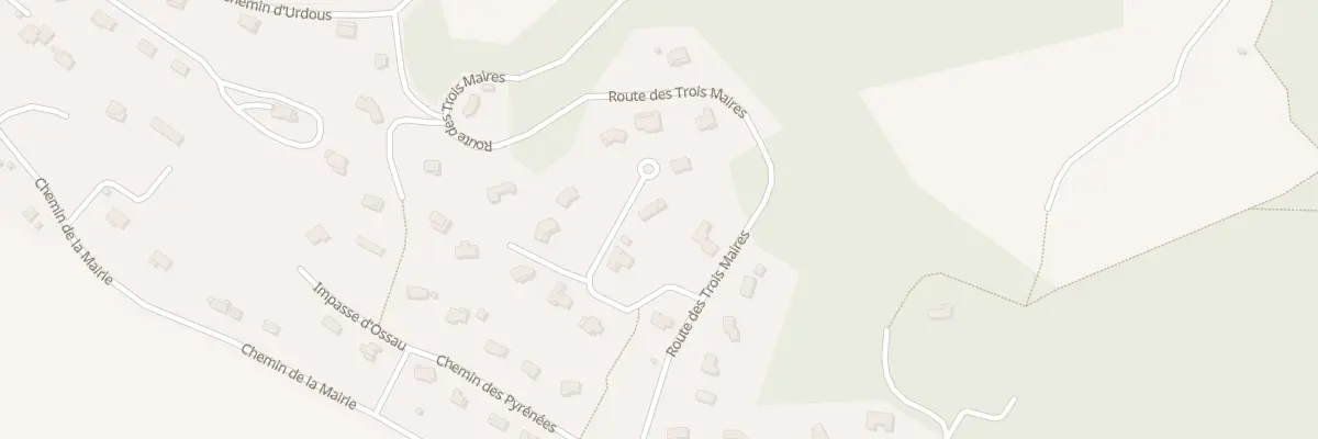 Plan du 4 Imp du Pic d’ Anie à Labastide-Monréjeau