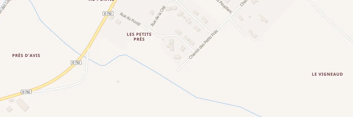 Plan du 16 Rue du Pontil à Bougneau