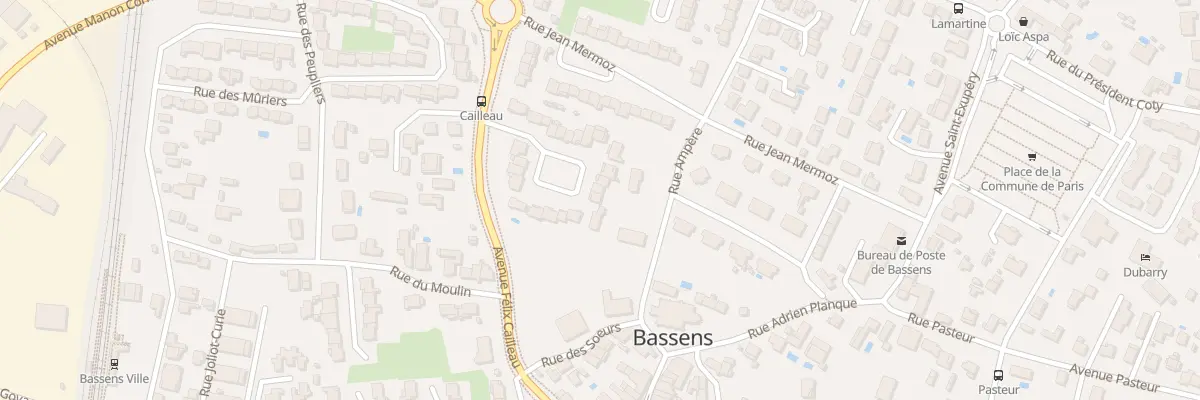 Plan du 14 Rue Adrienne Bolland à Bassens