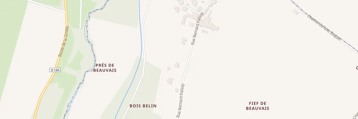 Plan du 31 Rue Bernard Palissy à Dompierre-sur-Charente