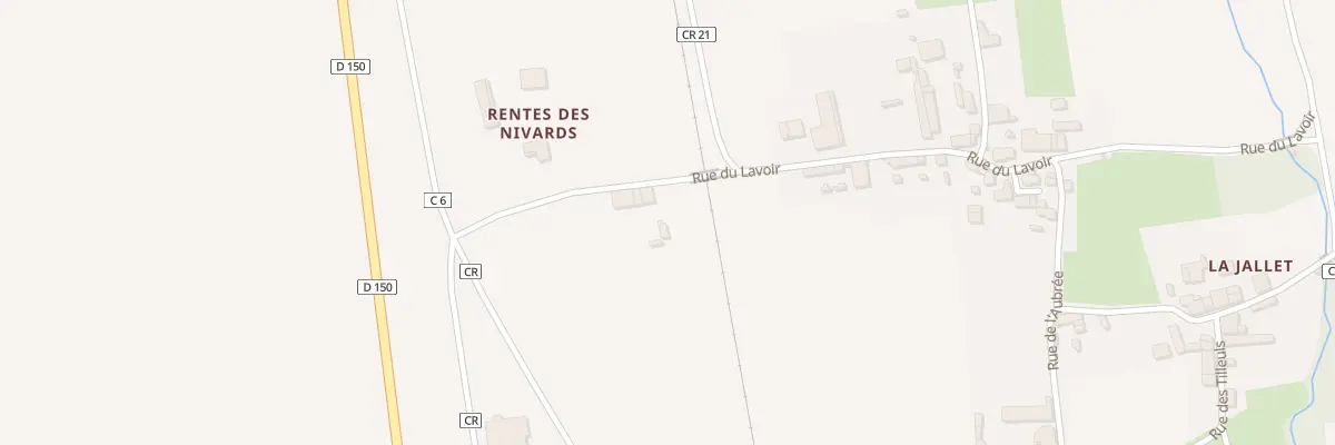 Plan du 6 Rue du Lavoir à Essouvert
