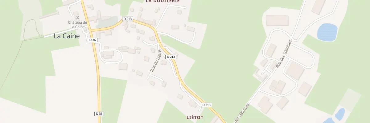 Plan du 17 Rue de l’Église à La Caine