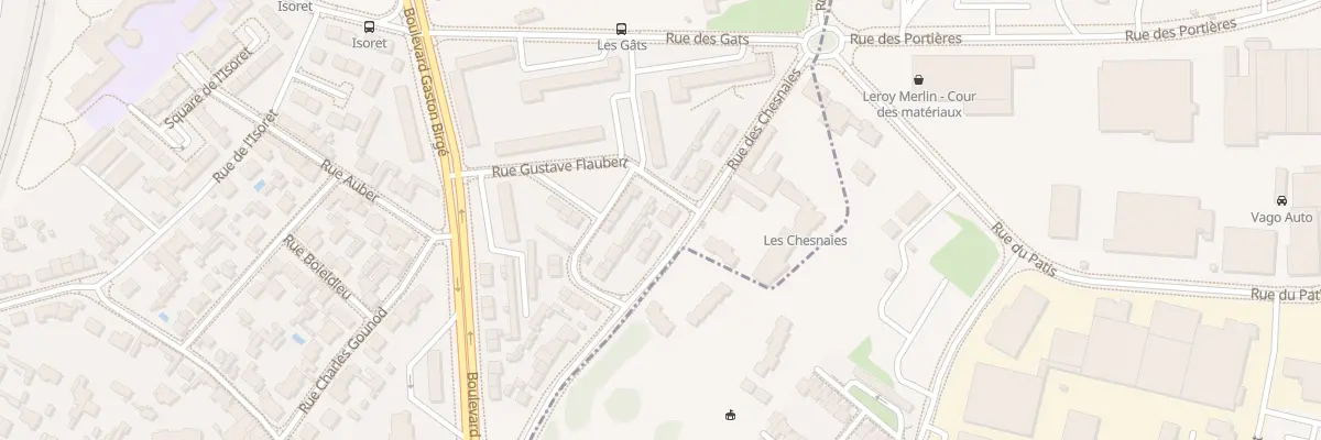 Plan du 16 Rue des Chesnaies à Angers