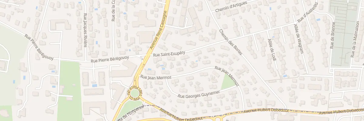 Plan du 9 Rue Saint-Exupéry à Cenon