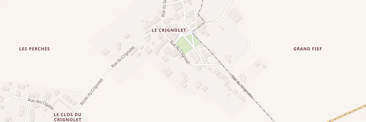 Plan du 5302 Le Crignolet à Saint-Hilaire-de-Villefranche