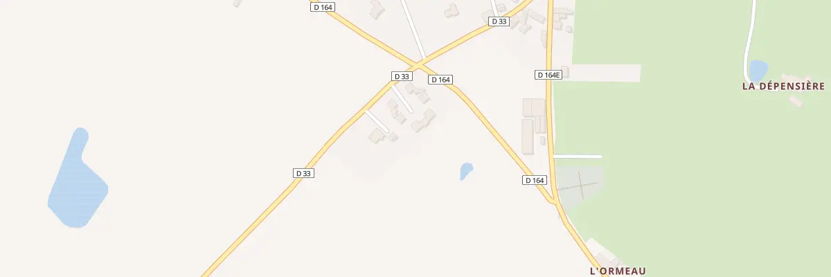Plan du 3 Sq de la Foret Etusson à Saint Maurice Étusson