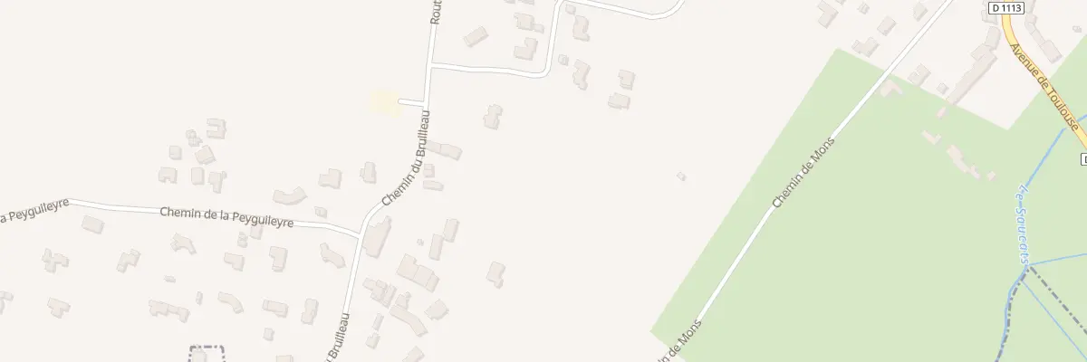 Plan du 1438 Rte des Brouilleaux à Saint-Médard-d’Eyrans