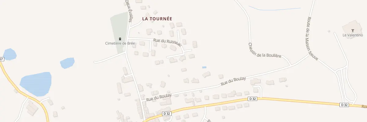 Plan du 18 Rue du Ruisseau à Brée