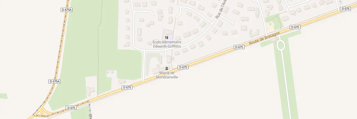 Plan du 15 Rue de l’Avenir à Mondrainville