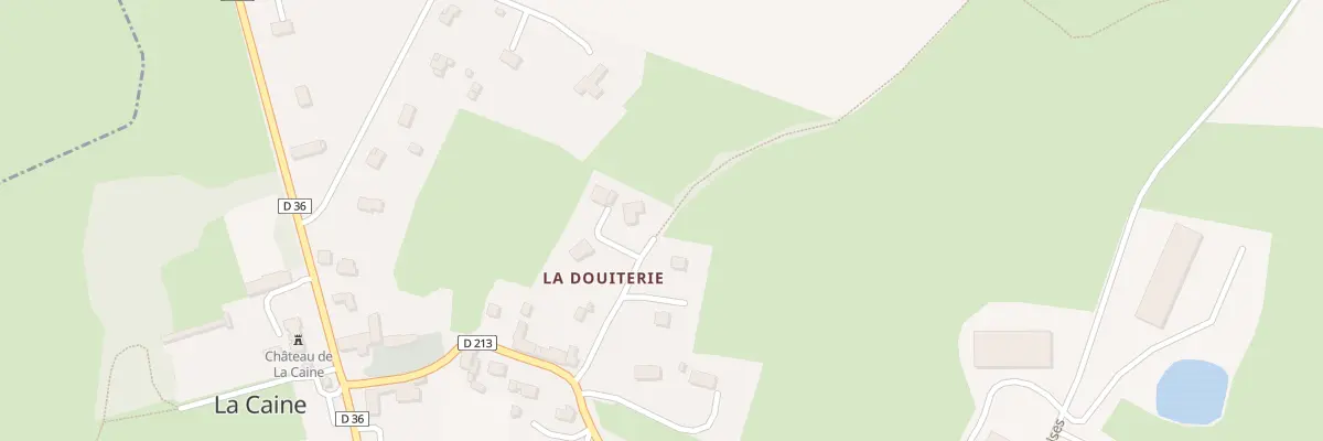 Plan du 5055 Le Bourg à La Caine