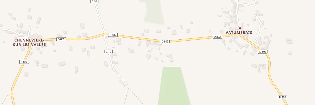 Plan du 368 La Vatumerais à Athis-Val de Rouvre