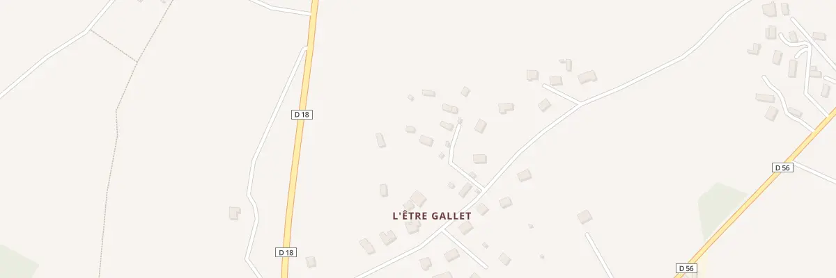 Plan du 19 L’Etre Gallet à Saint-André-de-Messei