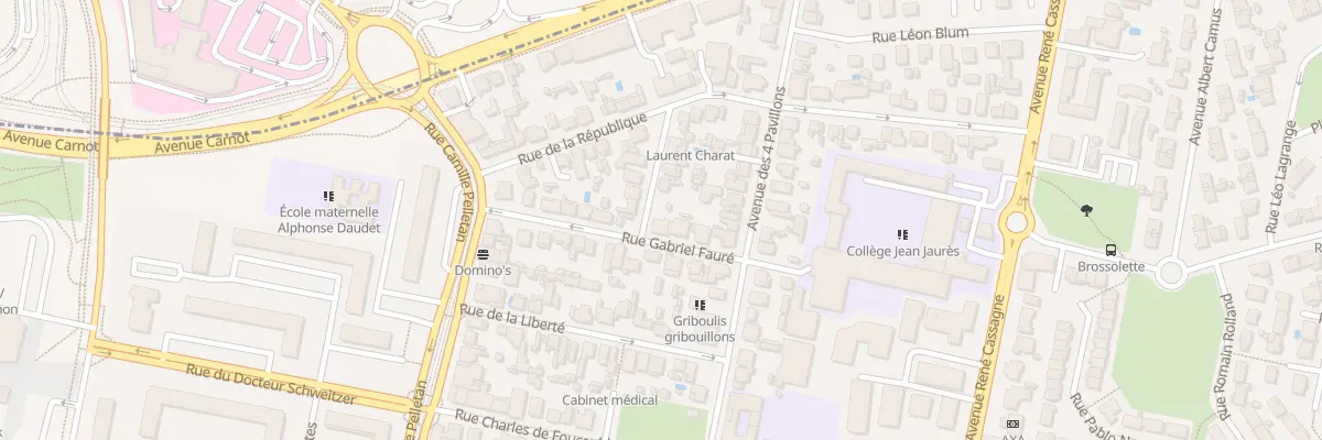 Plan du 10 Rue de l’Esperance à Cenon