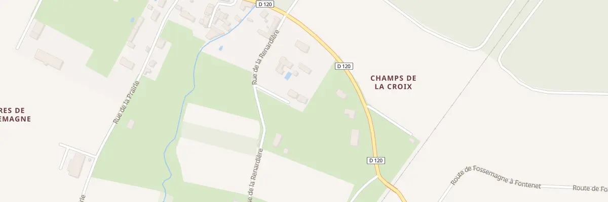 Plan du 121 Rue de la Renardière à Saint-Jean-d’Angély