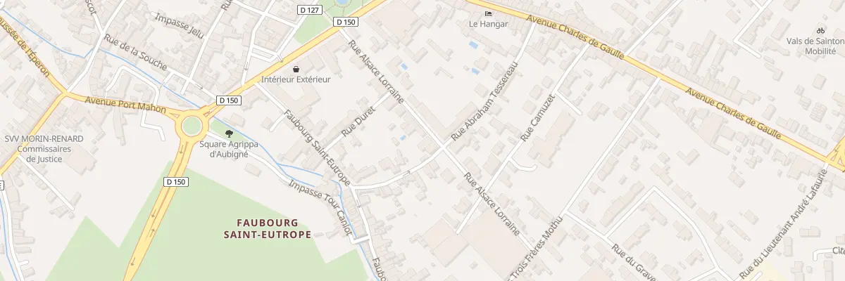 Plan du 26 Rue Alsace Lorraine à Saint-Jean-d’Angély