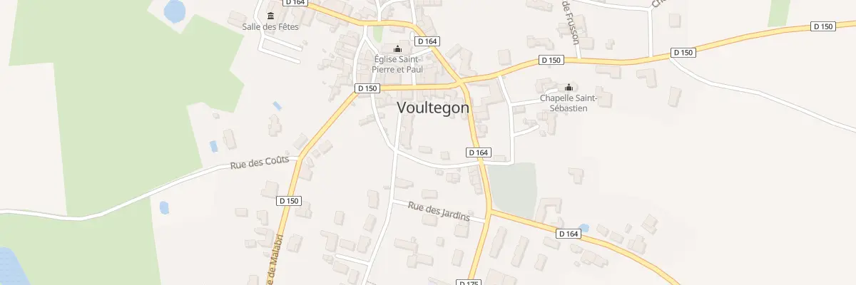 Plan du 2 Rue de la Fontaine à Voulmentin