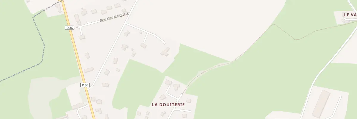 Plan du 16 Rue du Bocage à La Caine