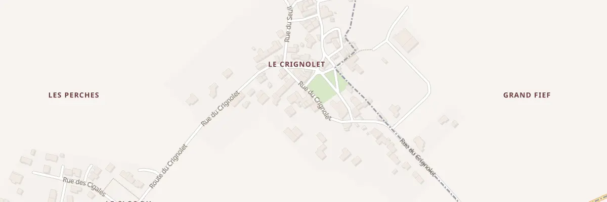 Plan du 5303 Le Crignolet à Saint-Hilaire-de-Villefranche