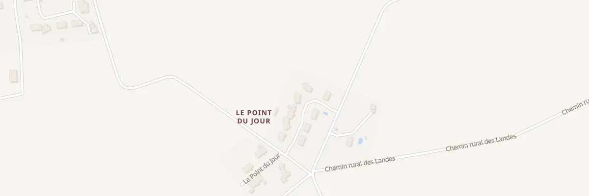 Plan du 8 Le Point du Jour à Cheffes