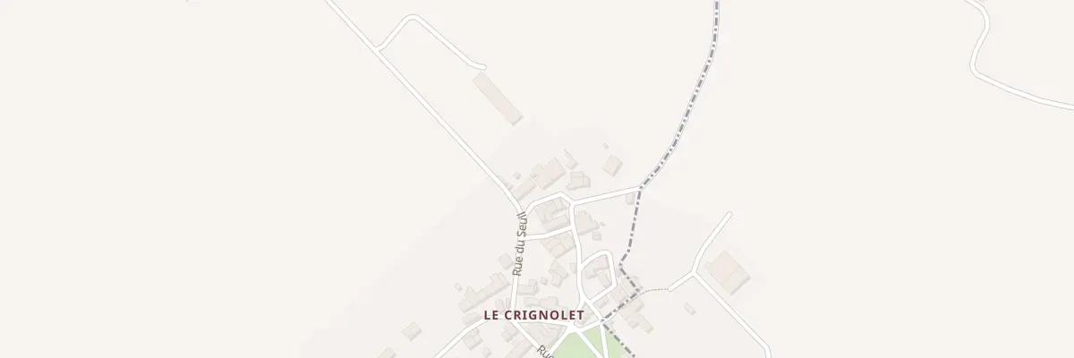 Plan du 3 Rue Champeau à Saint-Hilaire-de-Villefranche