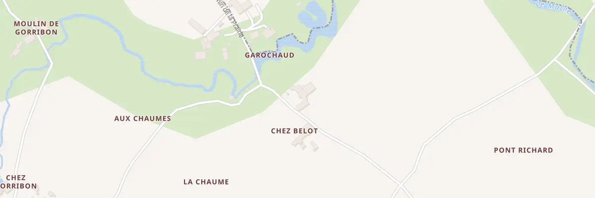 Plan du 16 Che de Chez Belot à Nieul-le-Virouil