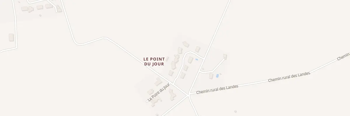 Plan du 7 Le Point du Jour à Cheffes