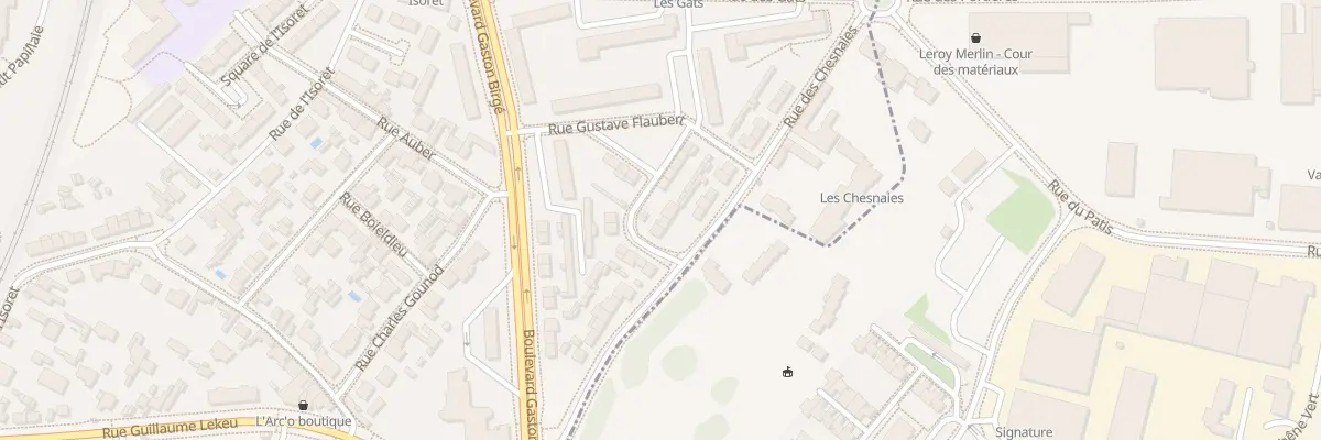 Plan du 26 Rue des Chesnaies à Angers