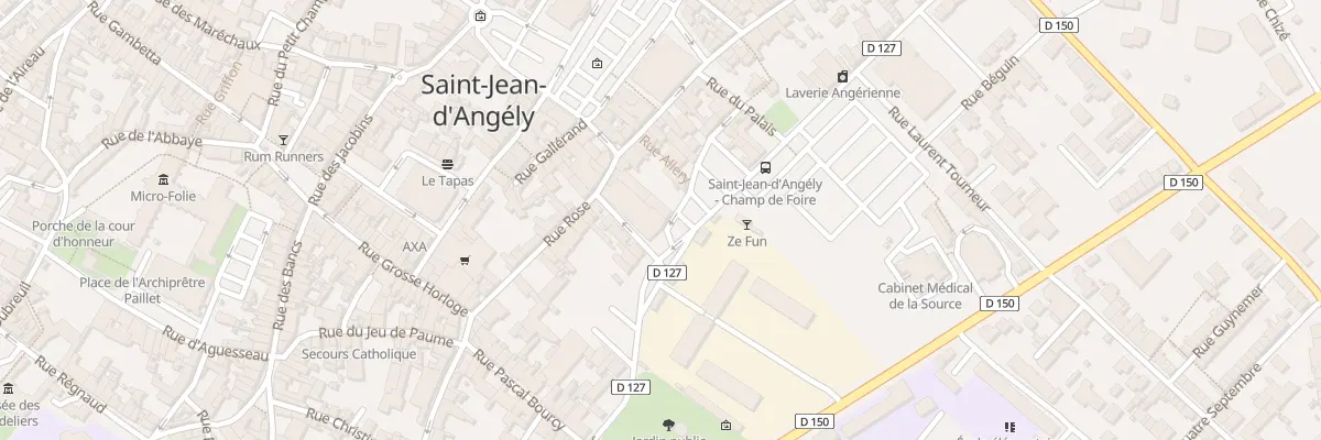 Plan du 13A Sq des Lussaults à Saint-Jean-d’Angély